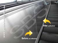 Step by Step Rulltrappsrengöring för industriell rengöring, tvättning av rulltrappor och rullband