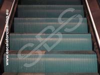 Step by Step Rulltrappsrengöring för industriell rengöring, tvättning av rulltrappor och rullband