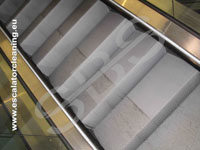 Step by Step Rulltrappsrengöring för industriell rengöring, tvättning av rulltrappor och rullband