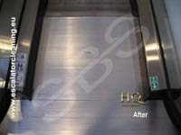 Step by Step Rulltrappsrengöring för industriell rengöring, tvättning av rulltrappor och rullband