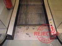 Step by Step Rulltrappsrengöring för industriell rengöring, tvättning av rulltrappor och rullband