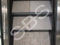 Step by Step Rulltrappsrengöring för industriell rengöring, tvättning av rulltrappor och rullband