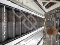 Step by Step Rulltrappsrengöring för industriell rengöring, tvättning av rulltrappor och rullband