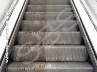 Step by Step Rulltrappsrengöring för industriell rengöring, tvättning av rulltrappor och rullband