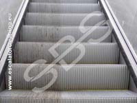 Step by Step Rulltrappsrengöring för industriell rengöring, tvättning av rulltrappor och rullband