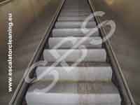 Step by Step Rulltrappsrengöring för industriell rengöring, tvättning av rulltrappor och rullband